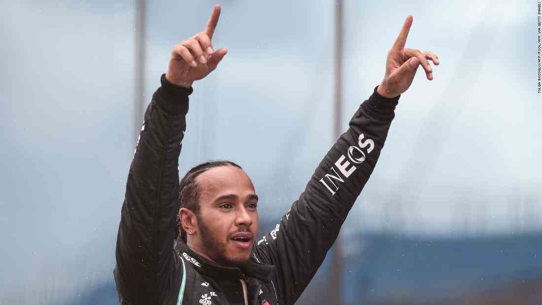 Hamilton dethrones idol Schumacher to win seventh world title